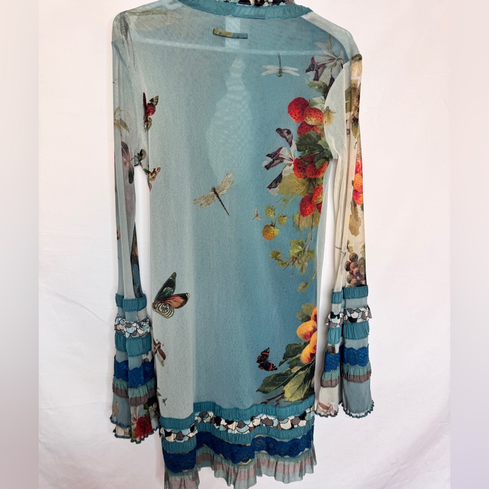 Jean Paul Gaultier Soleil Sheer Vintage Cardigan - Picture 11 of 14